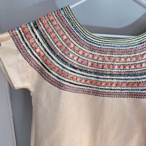 NWT Kate Spade Beaded Savi Dress - Picture 2 of 10